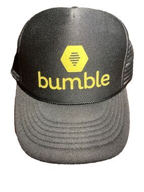 Bumble Start Up Corporate Logo Adjustable SnapBack Mesh Trucker Hat